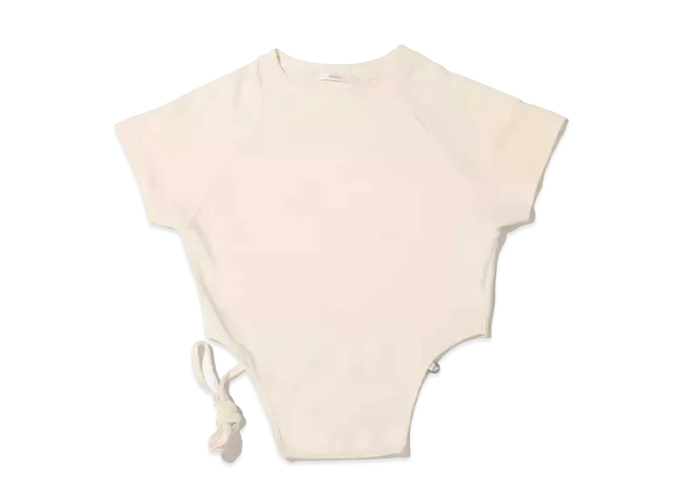 atmos pink Tight Raglan T-Shirt "Cream"