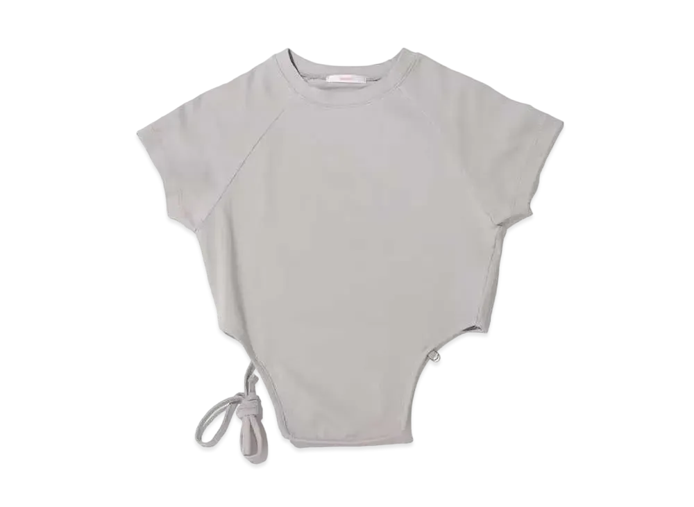 atmos pink Tight Raglan T-Shirt "Gray"