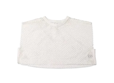 atmos pink Mesh Sleeveless Tops "White"