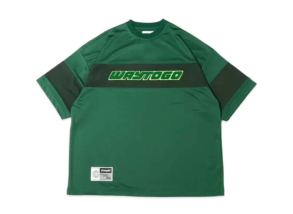 atmos pink Sporty Tops "Green"