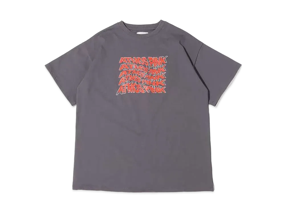 atmos pink Graphic Big T "Gray"