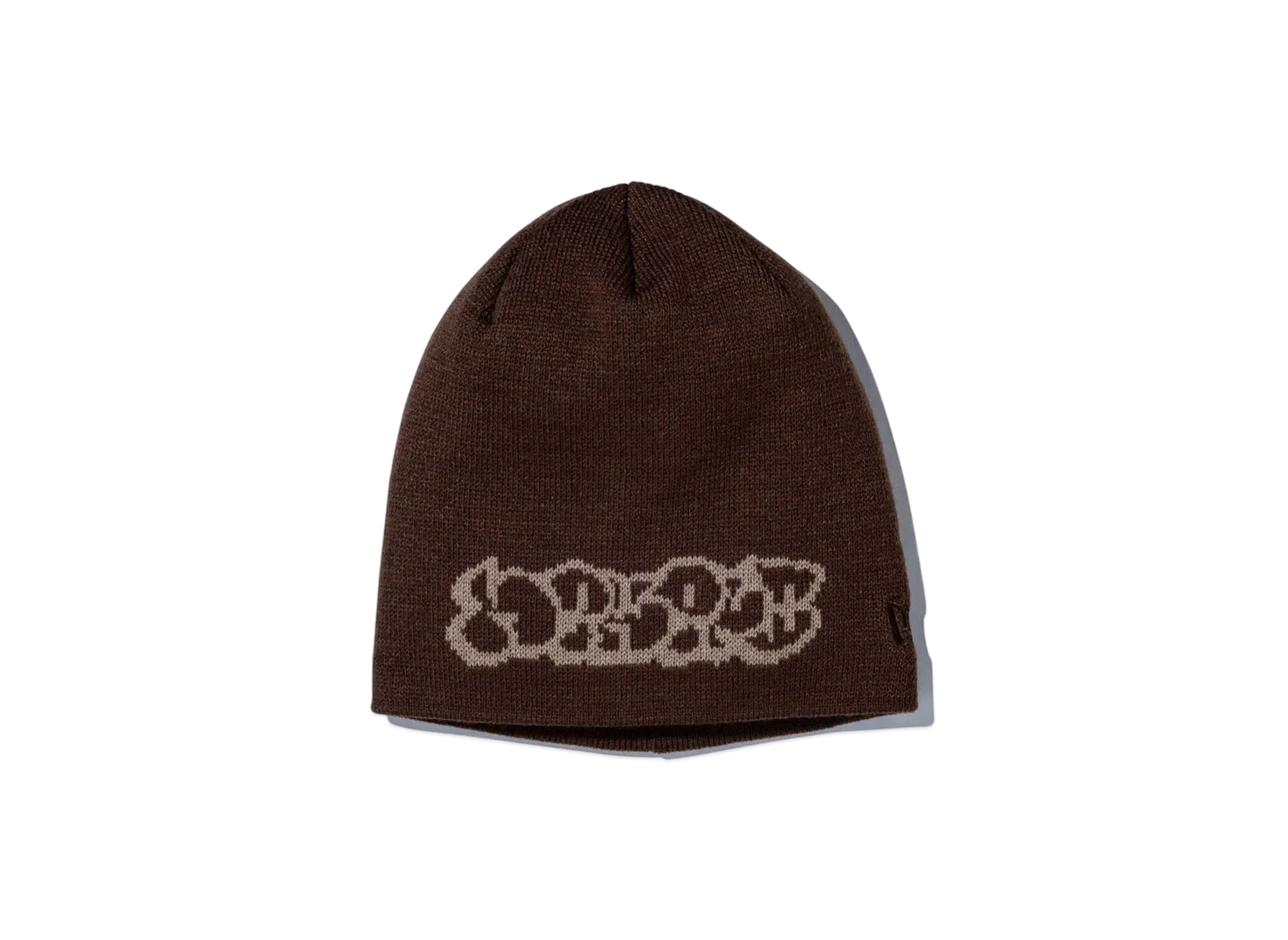 NEW ERA Basic Beanie Bubble Logo "Brown"