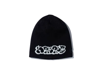 NEW ERA Basic Beanie Bubble Logo "Black"