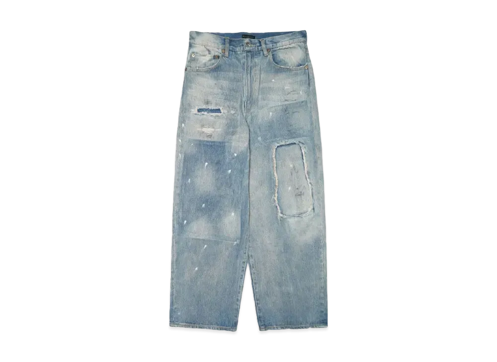 F-LAGSTUF-F BORO DENIM PANTS "INDIGO"