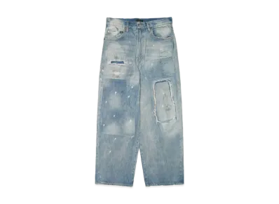 F-LAGSTUF-F BORO DENIM PANTS "INDIGO"