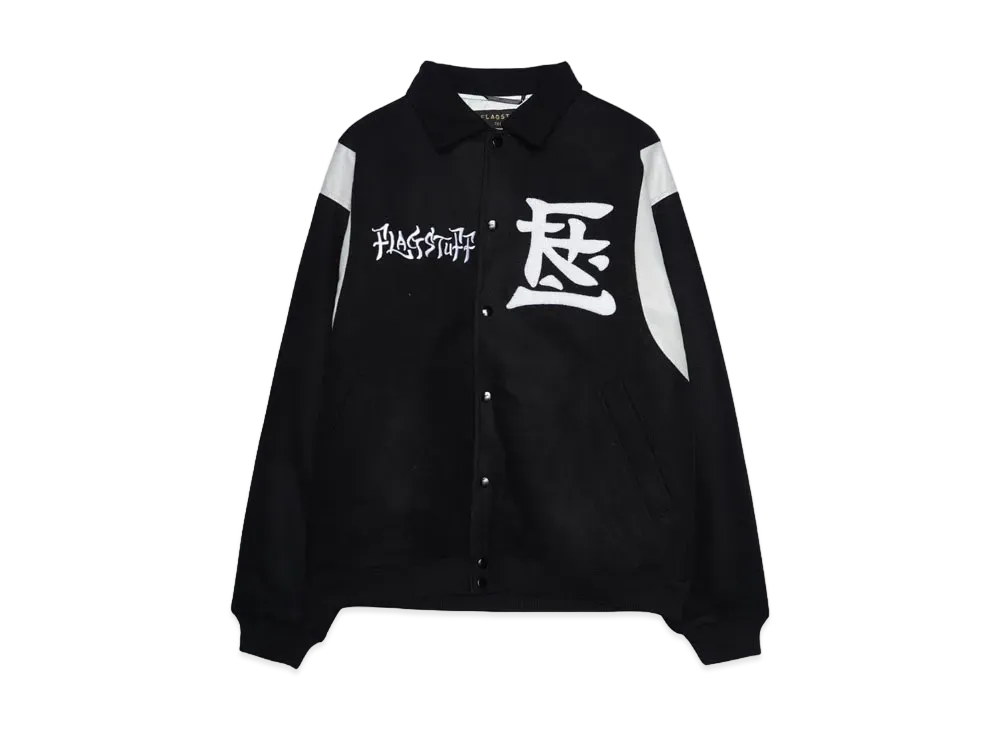 F-LAGSTUF-F AWARD JACKET CAMACHO "BLACK"