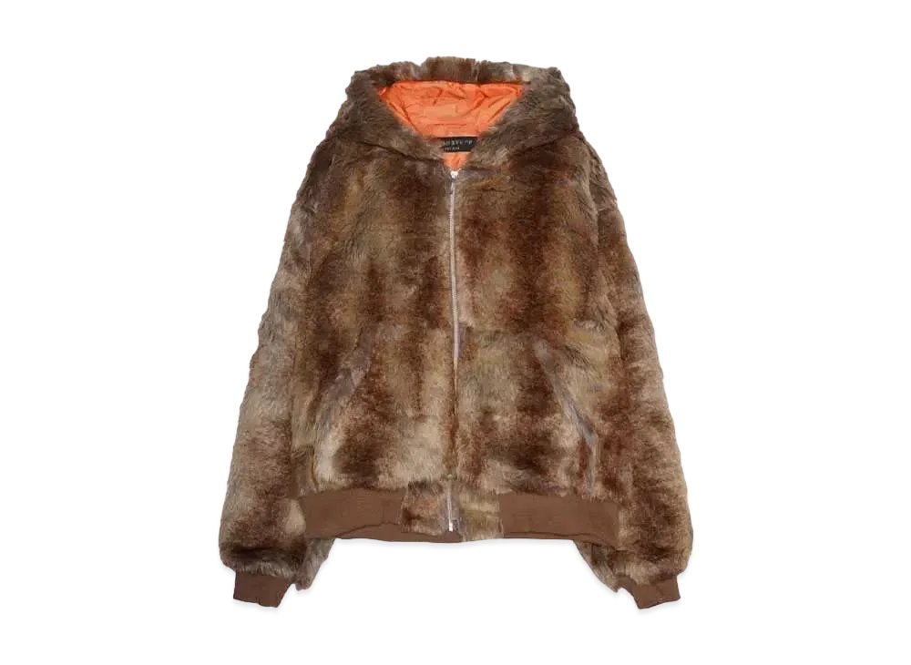 F-LAGSTUF-F FUR ACTIVE PARKA "BROWN"