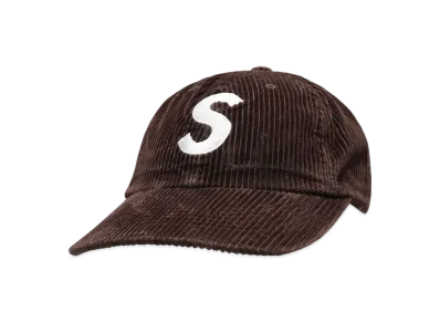 Supreme Corduroy S Logo 6-Panel "Dark Brown"