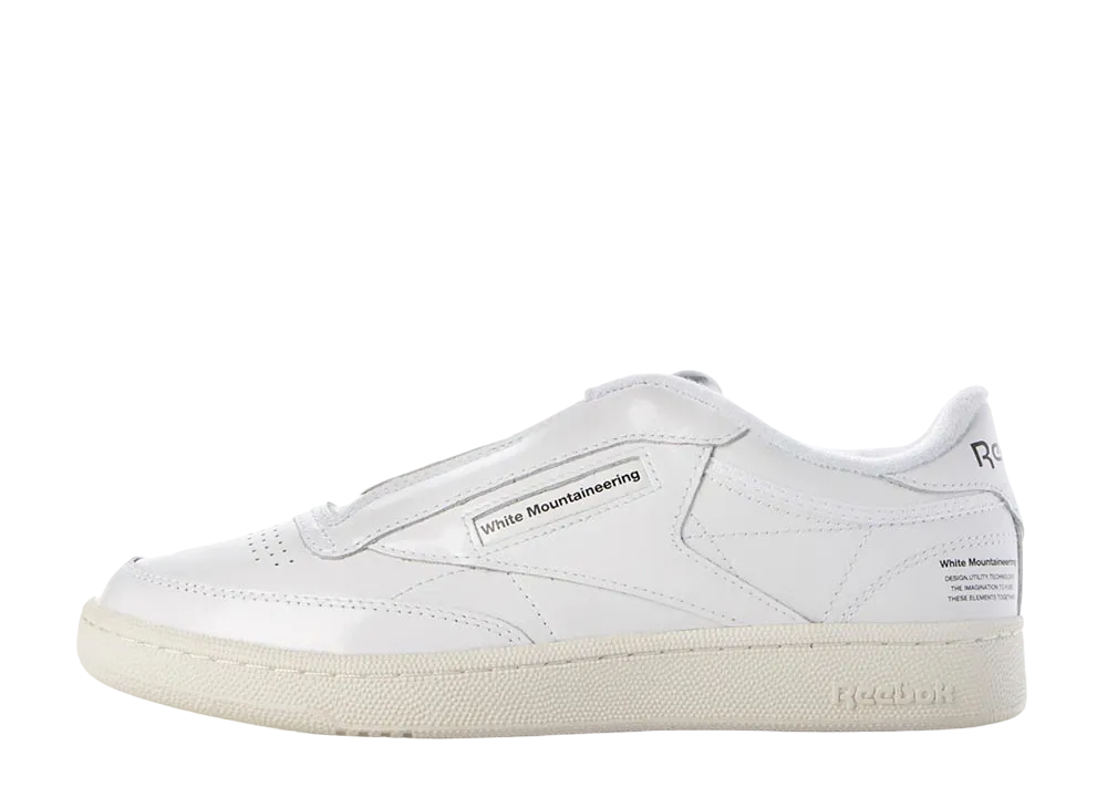 White Mountaineering × Reebok Club C 85 "White/Chalk/Black"