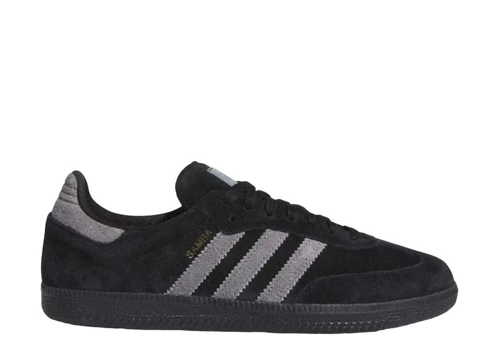 adidas Samba ADV "Core Black/Gray Four/Gold Metallic"