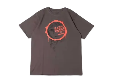 atmos pink x Kazuo Umezu Collaboration Logo SS T-Shirt "Gray"