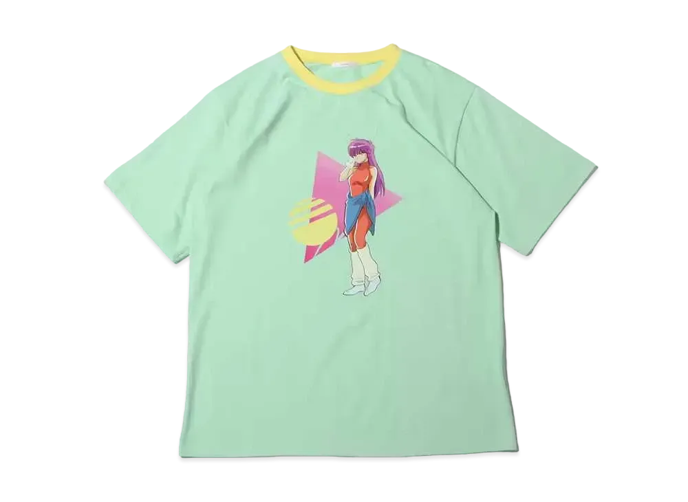 atmos pink x Ai Furihata Graphic T-Shirt "Mint"