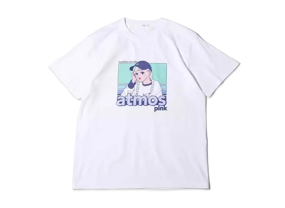 atmos pink x Yoshifuku Honoka Collaboration T "White"
