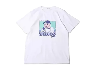 atmos pink x Yoshifuku Honoka Collaboration T "White"