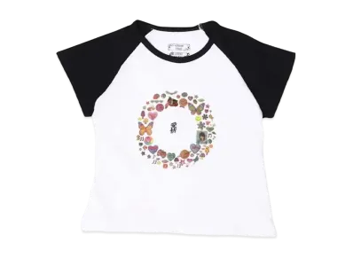atmos pink x Sakai Ibuki Collaboration Raglan Tee "Black"