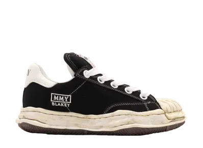 Maison MIHARA YASUHIRO BLAKEY PUFFER OG Sole Canvas Low-top Sneaker "Black"