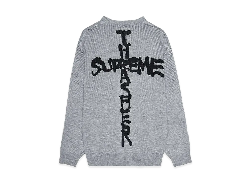 Supreme x Thrasher Sweater "Heather Grey"