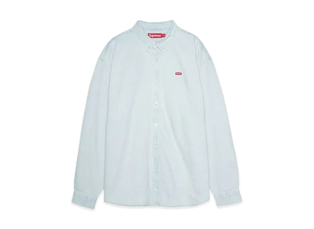 Supreme Small Box Shirt "Washed Denim"