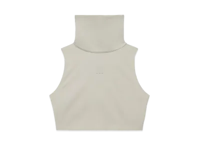 adidas x Fear of God Athletics High Neck Crop Top "Sesame"