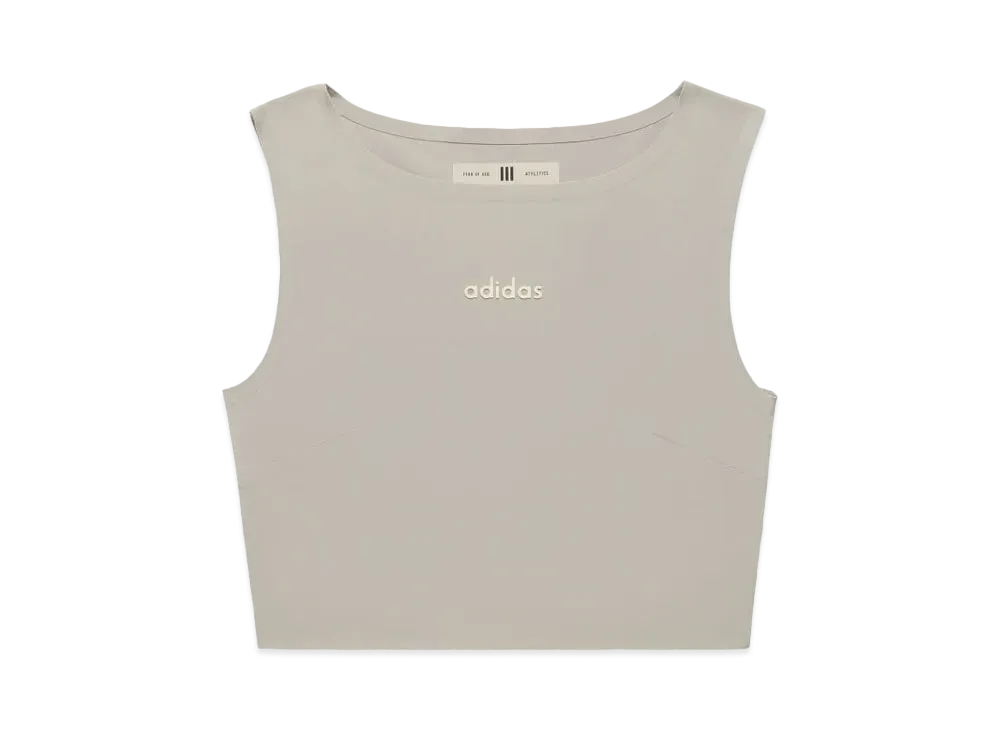 adidas x Fear of God Athletics Women's Cropped Tank Top "Sesame"