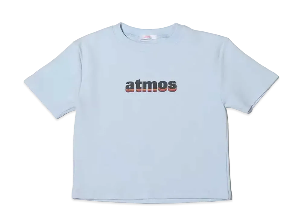 atmos pink Rainbow Logo Mini T-Shirt "Sax"