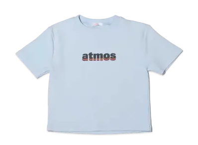 atmos pink Rainbow Logo Mini T-Shirt "Sax"