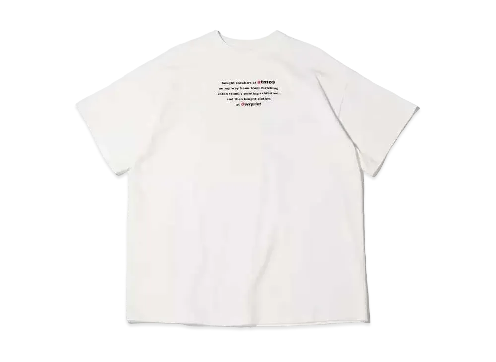 atmos pink x Meruru x Koto Tsumi Graphic T "White"