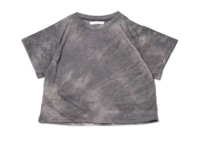 atmos pink Tie Dye Pattern Mini Length T-Shirt "Black"
