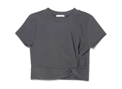 atmos pink Side Twist Short T "Gray"