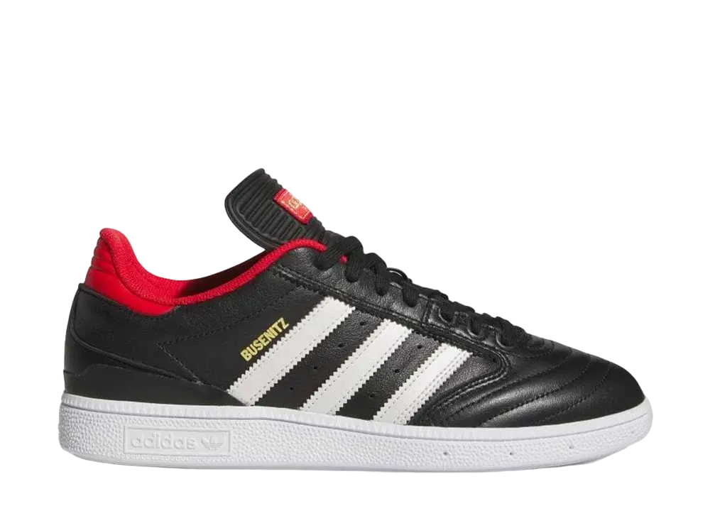 アディダスオリジナルス ブセニッツ "コアブラック/ゼロメタリック/ベタースカーレット"