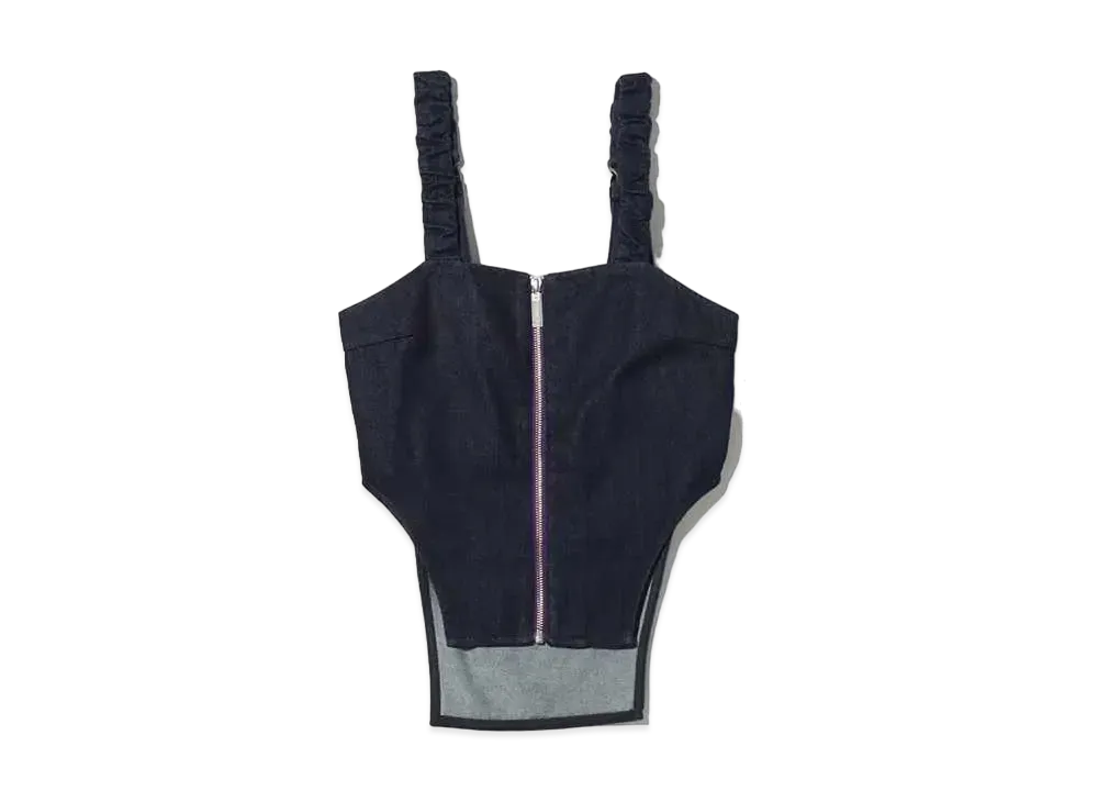 atmos pink Side-Cut Belt Tops "Blue"