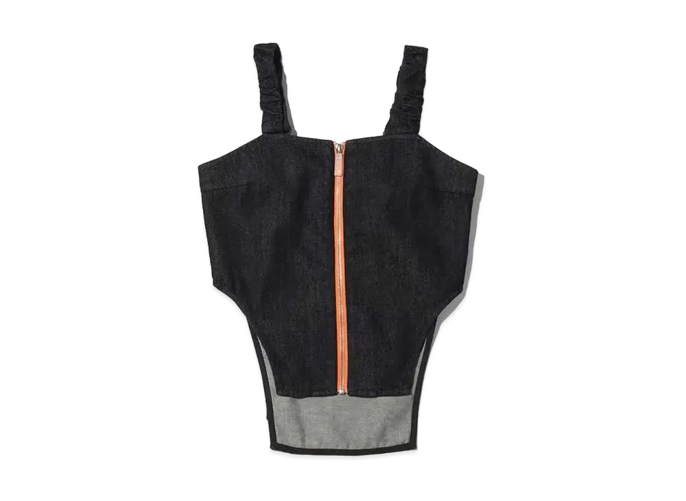 atmos pink Side-Cut Belt Tops "Black"