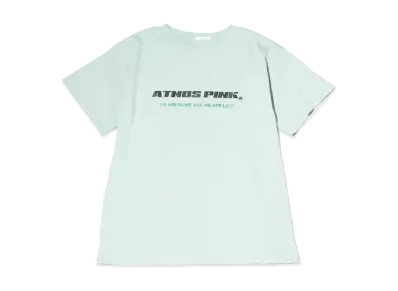 atmos pink Front Logo Big T "Mint"