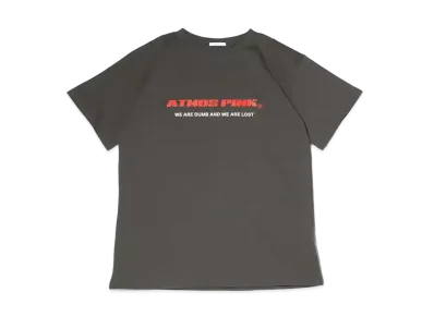 atmos pink Front Logo Big T "Gray"