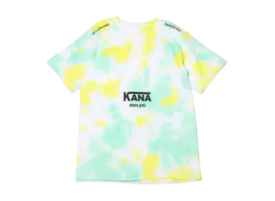 atmos pink x Kana Tie-Dye T-Shirt "Yellow"