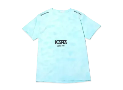 atmos pink x Kana Tie-Dye T-Shirt "Blue"