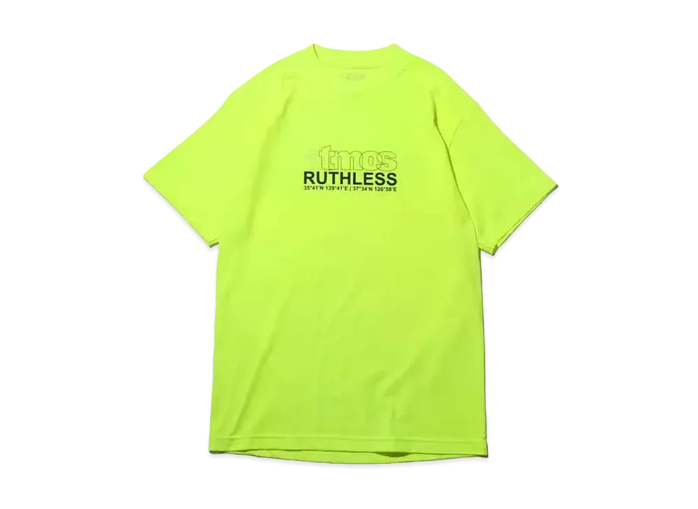 atmos pink x Ruthless Basic T-Shirt Safety "Green"