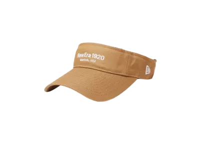 NEW ERA Golf Women's Sun Visor Long Visor Sustainable Fabric Denim "Beige"
