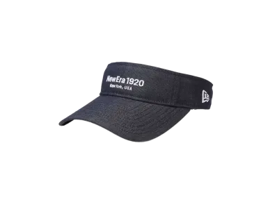 NEW ERA Golf Women's Sun Visor Long Visor Sustainable Fabric Denim "Navy"