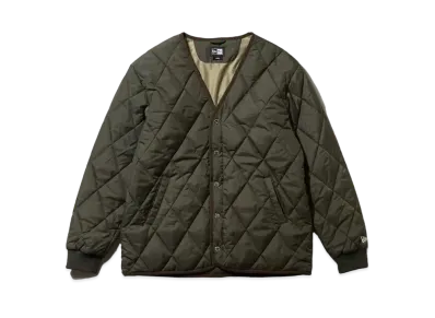 NEW ERA Golf Insulated Cardigan Jacket Quilting "Olive"