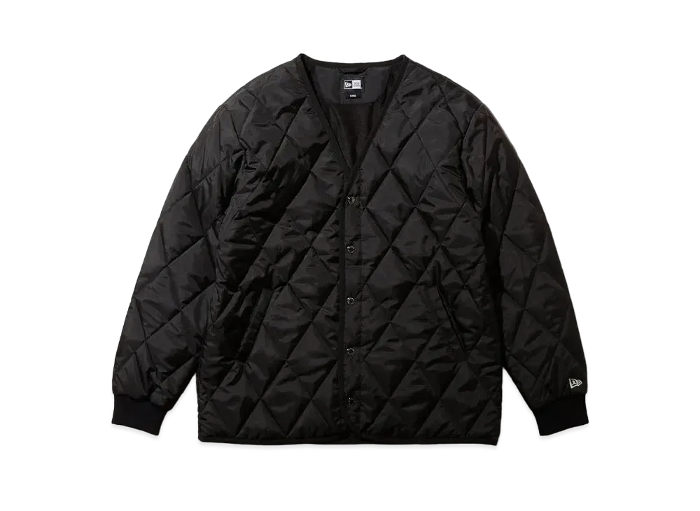 NEW ERA Golf Insulated Cardigan Jacket Quilting "Black"