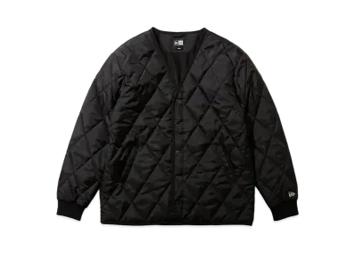 NEW ERA Golf Insulated Cardigan Jacket Quilting "Black"
