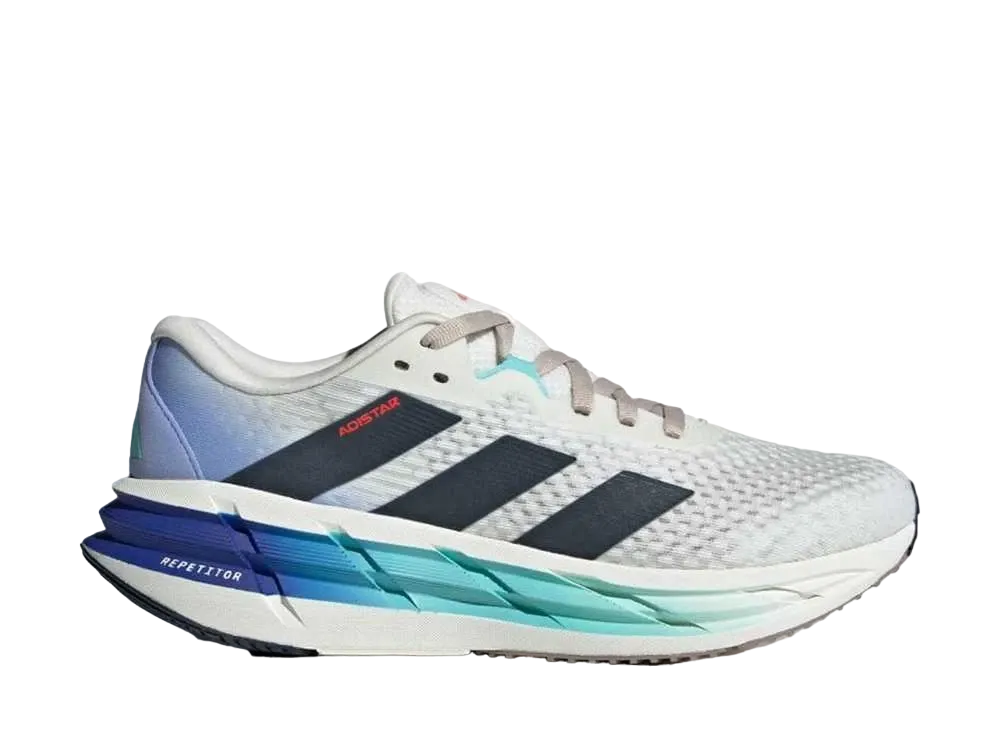 adidas Adistar 3 Running New York "Off White/Aurora Ink/Flash Aqua"