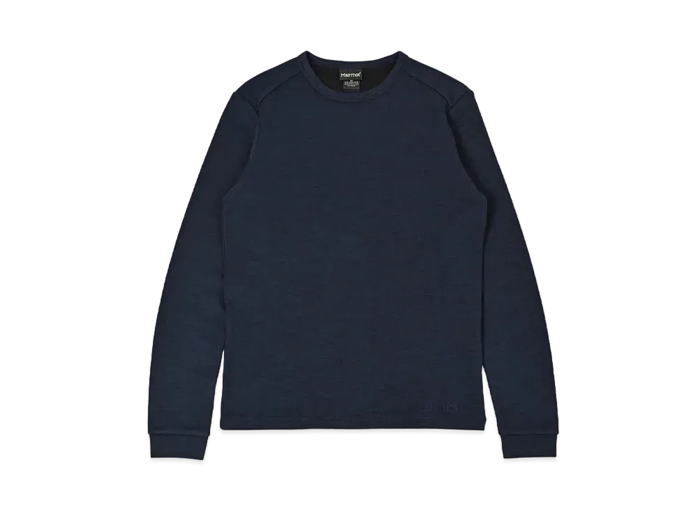 Marmot Women's Climb Wool Skin Long Sleeve "Navy"