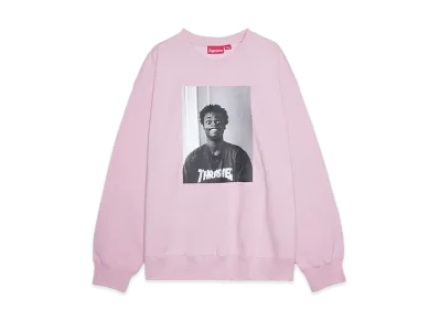 Supreme x Thrasher Crewneck "Dusty Rose"