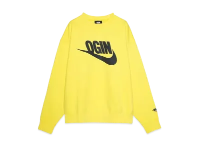 NIGO x Nike AS NRG Crew Fleece "Yellow"(OGIN)