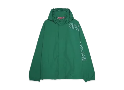 Supreme Spellout Embroidered Track Jacket "Dark Green"