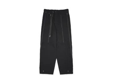 WILDTHINGS x POLIQUANT THE SWCS ADJUSTABLE ZIPPERED TRACK PANTS / CORDURA®Fabric "BLACK"