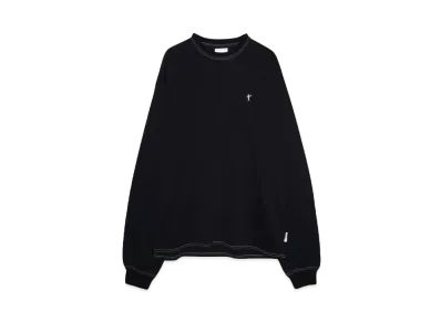 BASICKS "Heart Cowboy" Embroidery Long T-shirt "BLACK"