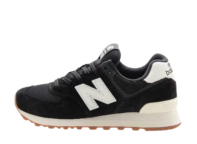 New Balance 574 "Black/White/Gum"